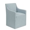 Madison Park Hamilton Slipcover Dining Arm Chair with Casters - 4 of 4