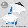 Big Dot of Happiness Blue Grad - Best is Yet to Come - 2-in-1 Royal Blue Graduation Party Cards - Activity Duo Games - Set of 20 - 2 of 4