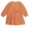 RuffleButts Toddler Girls Woven Long Sleeve Tiered Twirl Dress - 2 of 4