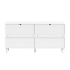 CAVINAS 51/59 Inch Rattan Dresser with 6 Drawers,Dressers & Chest of Drawers with Metal Handle for Bedroom,Hallway,Living Room - 4 of 4