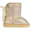 bebe Toddler Girl's Sparkle Lace-Up Winter Boots - Cozy, Stylish, and Durable - 2 of 4