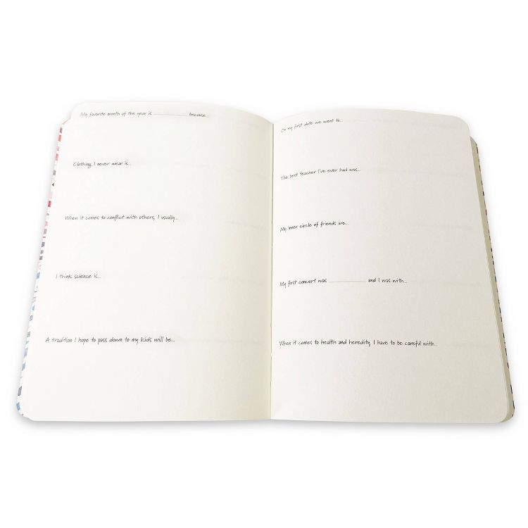 1000 Things You Don't Know About Me Activity Journal - Piccadilly: Guided Diary, Multicolor, Lay-Flat, 204 Pages, 5 of 8