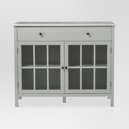 windham 2 door accent buffet, cabinet with shelves - threshold™