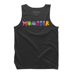 Men's Design By Humans Cute Momster Cartoon Monster By averilshop Tank Top - 1 of 2