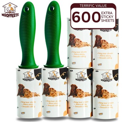 Woofmeets Pet Lint Roller - 600 Sheets