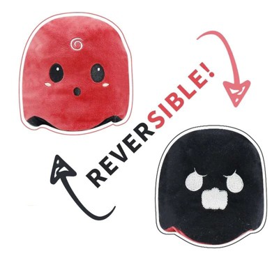Tee Turtle Plushie Black - White & Red
