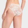 Women's Lace V-Waist Bikini Underwear - Auden™ - 2 of 4