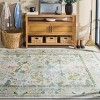 Martha Stewart Floral - MSRW181 - Indoor Power Loomed Machine Washable Skid-Resistant Rugs - 2 of 4