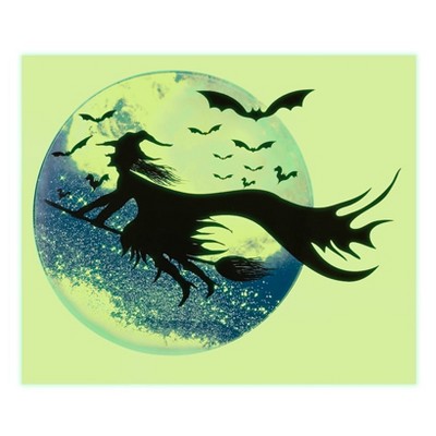 The Lakeside Collection Halloween Glow-in-the-Dark Wall Decor