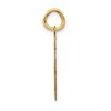 Black Bow Jewelry 14k Yellow Gold, Jersey Collection, Small Number 48 Pendant - 2 of 4