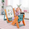 Infans Kids Easel w/Chair Art Easel for Kids Height Adjustable Art Easel Set for Kids - 3 of 4