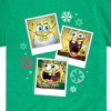 Boys' - SpongeBob SquarePants - Christmas Photo Collage Short Sleeve Graphic T-Shirt - 2 of 4