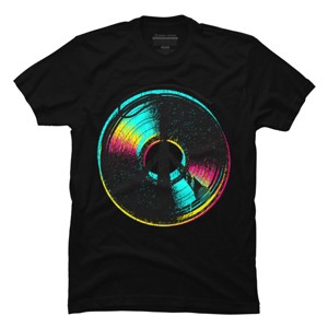 Men's Design By Humans Colors and Music By clingcling T-Shirt - 1 of 4