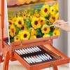 Craftabelle – Arts & Crafts Paint Set for Kids 34pc – Wooden Italian Easel - image 2 of 4