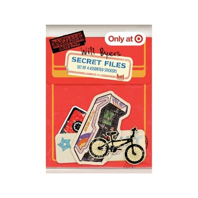 Stranger Things: Will Byers Secret Files Sticker Set