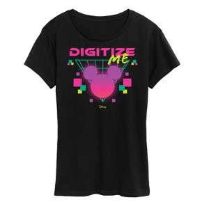 Women's - Disney - Digitize Me Short Sleeve Graphic T-Shirt - 1 of 4