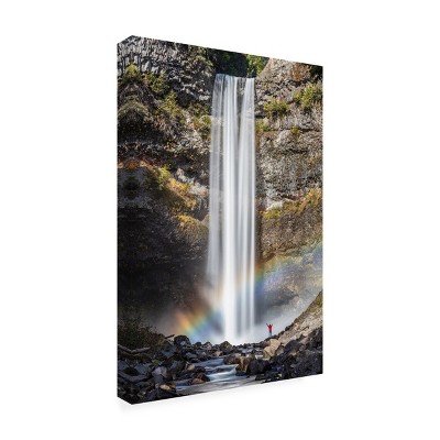 Trademark Fine Art -Pierre Leclerc 'Brandywine Falls3' Canvas Art
