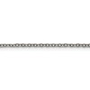 Black Bow Jewelry 2.25mm Dark Gray Titanium Classic Polished Cable Chain Necklace - image 2 of 4