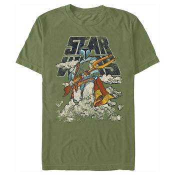 Men's Star Wars Boba Fett in the Clouds T-Shirt
