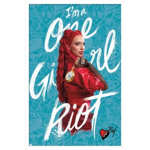 Trends International Disney Descendants: The Rise of Red - Red Framed Wall Poster Prints - 1 of 4