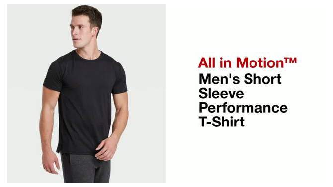 Men's Short Sleeve Performance T-Shirt - All In Motion™, 2 of 17, play video