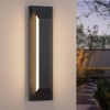 LamQee Modern Outdoor Wall Light Exterior Lighting Fixtures, Black Outdoor Light Fixture, LED Outdoor Wall Sconce Lighting Outside Lights - 2 of 4