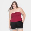 Women's Game Day Ribbed Tube Top - Wild Fable™ - image 2 of 3