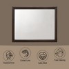 FONTOI Arched Full Length Mirror with Metal Frame Freestanding Design Anti Fog Glass and Durable Base for Bedroom Dressing Room, Burgundy, 1"*47"*36" - 4 of 4