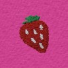 Dalix Womens Lil Strawberry Lightweight Everyday Tee - 2 of 4