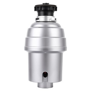 Sliver Garbage Disposal - Ultra-Quiet Food Waste Disposer with EZ Mount Flange, Continuous Feed for Kitchen Sinks - 1 of 4