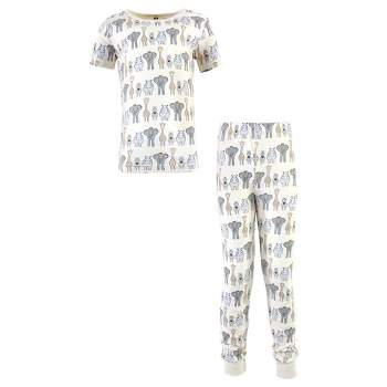 Hudson Baby Infant Boy Cotton Pajama Set, Royal Safari