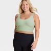 Women's Everyday Soft Medium Support Longline Sports Bra - All In Motion™ - 3 of 4