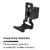 Flexson Wall Mount for Sonos Era 300 Black single - 3 of 4