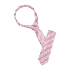 INSPIRE CHIC Men's Polka Dots Slim Self Tie Skinny Ties One Size - 1 of 4
