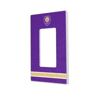 MLS Eastern Conference Teams Stripe Hidden-Screw Light Switch Plate for Single Rocker - 1 of 4