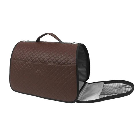 Dogline Designer Pet Carrier - Brown : Target