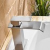 BWE Waterfall Single Hole Single-Handle Low-Arc Bathroom Faucet With Supply Line - 4 of 4