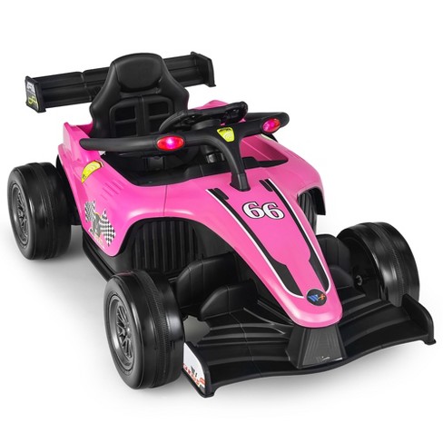 electric ride on cars 12v pink