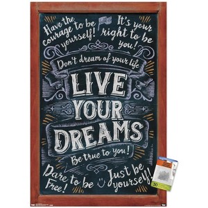 Trends International Live Your Dreams Unframed Wall Poster Prints - 1 of 4