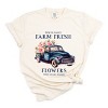 Simply Sage Market Farm Fresh Flowers Truck Garment Dyed Tee - 2 of 4