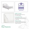 Little Seeds Quinn Whimsical Metal Toddler Bed - 2 of 4