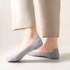 Alilang Women's Non-slip No Show Socks Soft Solid Bottom for Casual 6Pk - 4 of 4