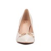 New York & Company Women's Katerina- Lizard Embossed Pump Heels - 4 of 4
