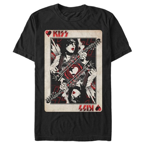 Men's Kiss Paul Stanley Playing Card T-shirt : Target