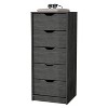 Okak 5-Drawer Narrow Dresser,Vertical Chest for Small Spaces,Tall Storage Cabinet with Soft-Close Drawers for Bedroom/Entryway/Living Room - 3 of 4