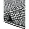 INSPIRE CHIC Women's Work Short Sleeve Vintage Houndstooth Pencil Sheath Dress - 4 of 4
