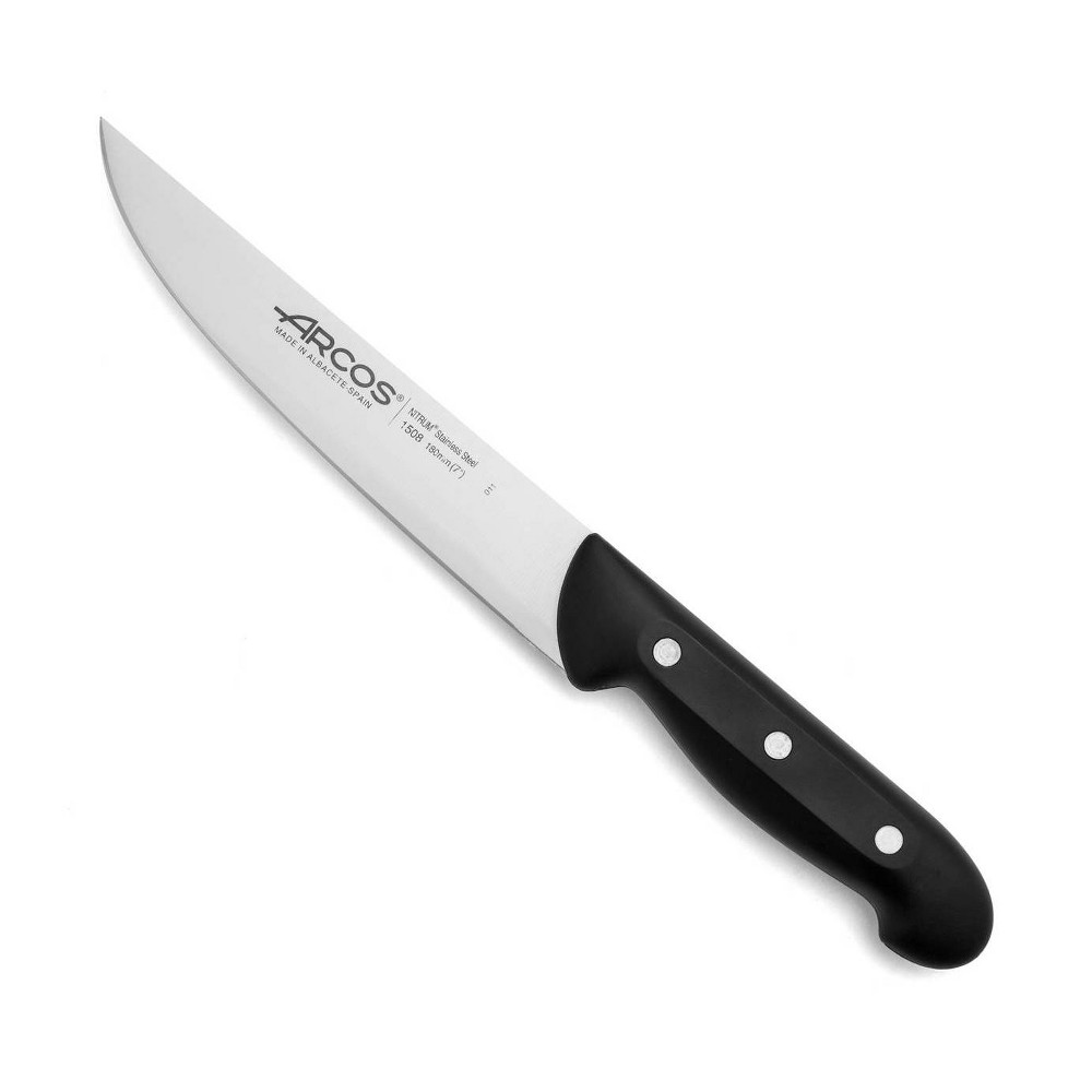 Arcos 7" Maitre Kitchen Knife: Stainless Steel Blade, Polypropylene Handle, Hand Wash, 10-Year Warranty