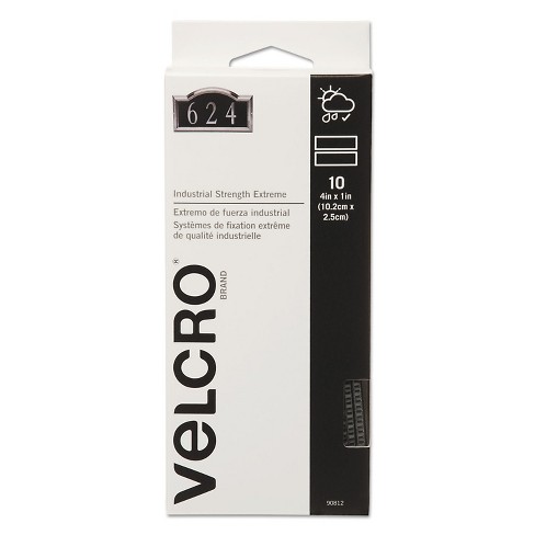 VELCRO Brand Industrial Strength Fasteners | Stick-On Adhesive |  Professional Grade Heavy Duty Strength Holds up to 10 lbs on Smooth  Surfaces | Indoor