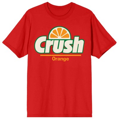  Crush Orange - White T-Shirt (S) : Clothing, Shoes & Jewelry