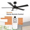 Parrot Uncle 52" Modern LED Ceiling Fans with Lights and Remote Reversible Fan for Bedroom Living Room - 3 of 4
